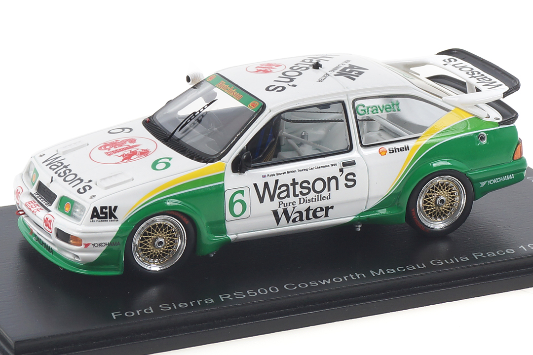 Ford Sierra RS500 Cosworth Macau 1990 Robb Gravett Spark 1:43 SA198