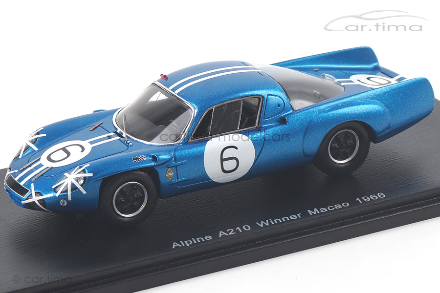 Alpine A210 Winner Macau 1966 Mauro Bianchi Spark 1:43 43MC66