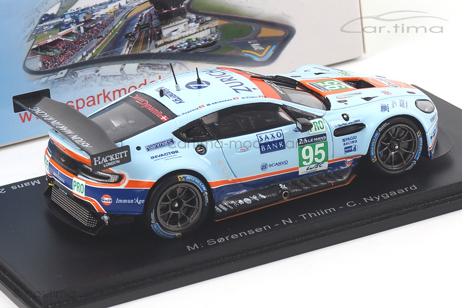 Aston Martin Vantage 24h Le Mans 2015 Nygaard/Thiim/Sorensen Spark 1:43 S4665