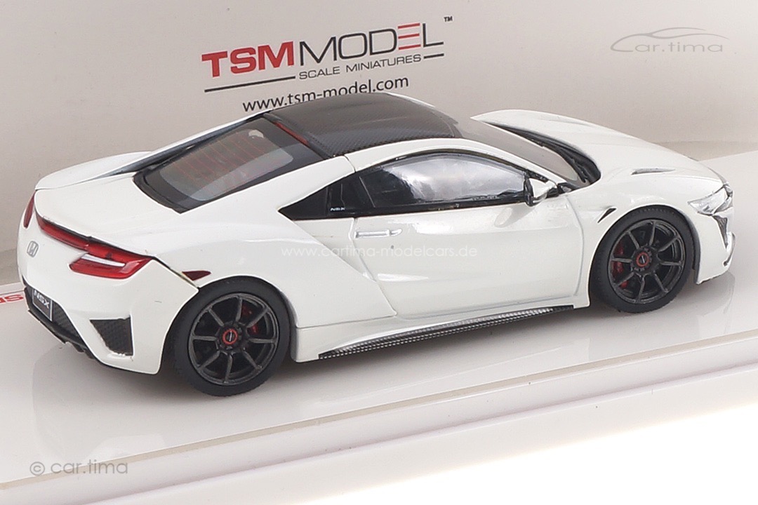 Honda NSX 2017 (RHD) 130R White / Black wheels TSM 1:43 TSM430262 Honda NSX 2017 (RHD) 130R White / Black wheels TSM 1:43 TSM430262