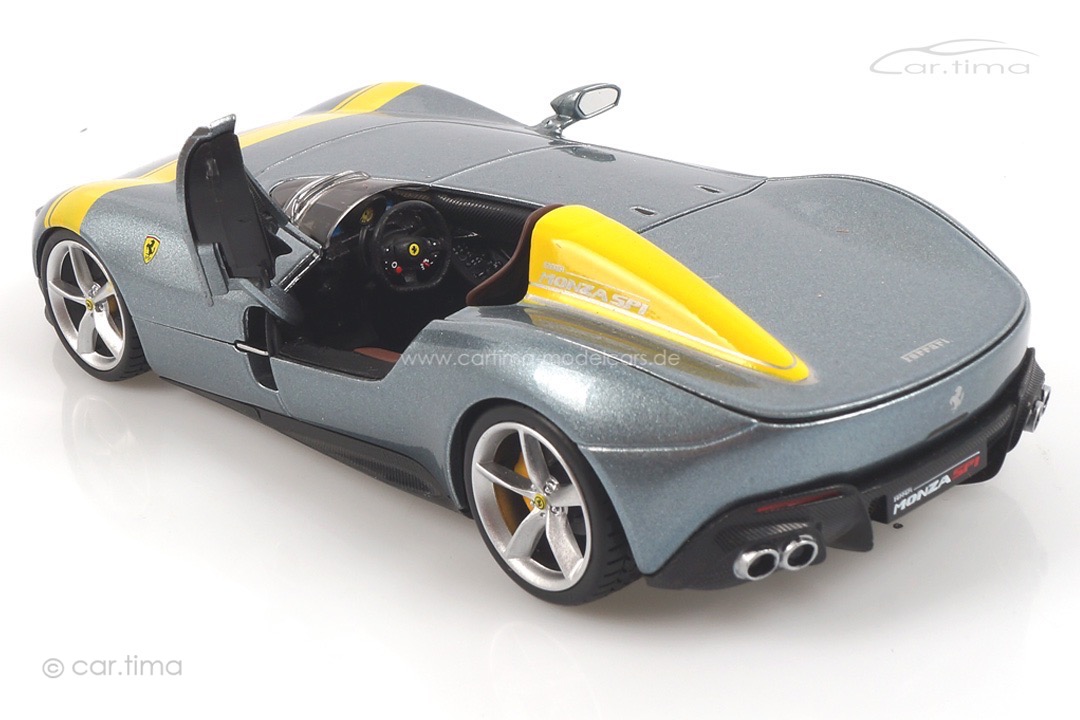Ferrari Monza SP1 grau/gelb Bburago 1:24 18-26027 Ferrari Monza SP1 grau/gelb Bburago 1:24 18-26027