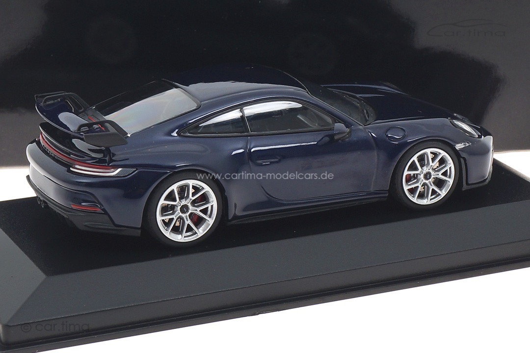 Porsche 911 (992) GT3 Enzianblau met. Minichamps 1:43 410069208