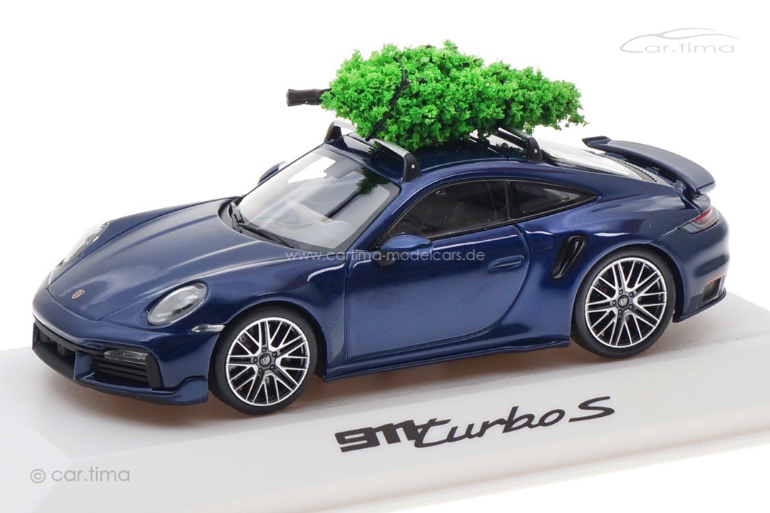 Porsche 911 (992) Turbo S Enzianblaumet. X-Mas 1:43 WAP0201640SXMAS Porsche 911 (992) Turbo S Enzianblaumet. X-Mas 1:43 WAP0201640SXMAS