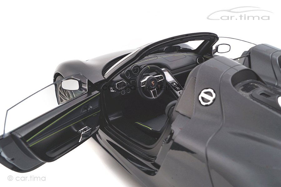 Porsche 918 Spyder Weissach Package schwarz AutoArt 1:12 12121 Porsche 918 Spyder Weissach Package schwarz AutoArt 1:12 12121