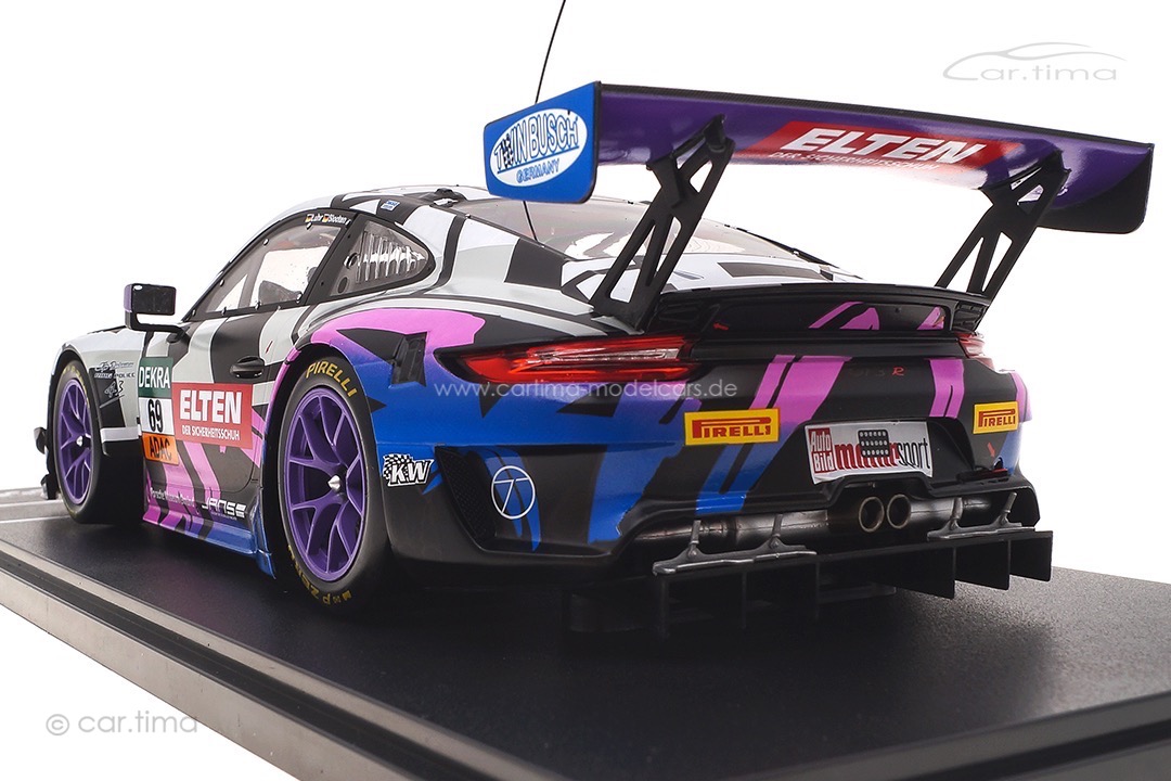 Porsche 911 GT3 R VLN Nürburgring 2019 Iron Force Jans/Luhr/Slooten IXO 1:18 LEGT18033 Porsche 911 GT3 R VLN Nürburgring 2019 Iron Force Jans/Luhr/Slooten IXO 1:18 LEGT18033