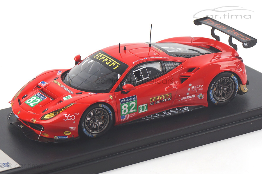Ferrari 488 GTE 24h Le Mans 2016 Risi Competizione LookSmart 1:43 LSLM034 Ferrari 488 GTE 24h Le Mans 2016 Risi Competizione LookSmart 1:43 LSLM034