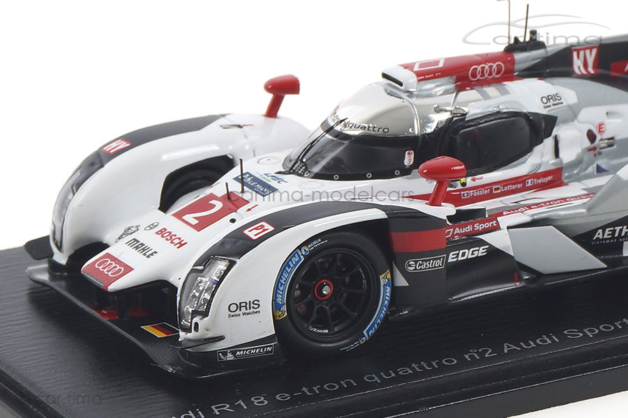 Audi R18 e-tron Winner 24h Le Mans 2014 Fässler/Lotterer/Tréluyer Spark 1:43 43LM14
