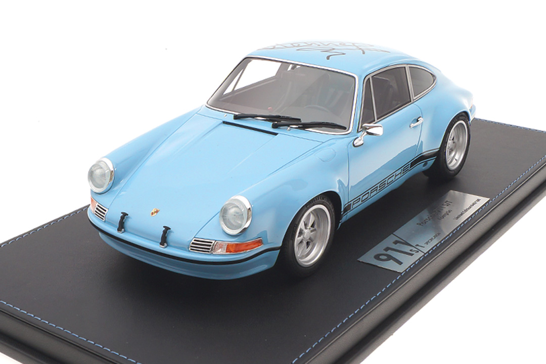 Porsche 911 S/T-Specification Gulfblau Originalsignatur Gijs van Lennep car.tima 1:18 CAR01822003-SIG