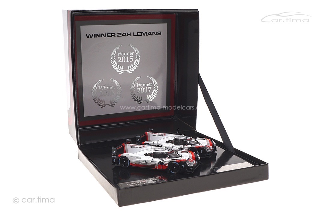 Set Porsche 919 Hybrid Winner 24h Le Mans 2017 IXO 1:43 IXOSP919-Set2