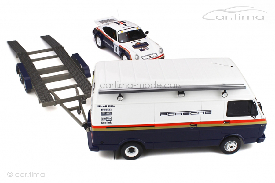 Set Rothmans Porsche 911 SC/VW LT35 Winner 1000 Pistes 1984 Ottomobile 1:18 OT331 Set Rothmans Porsche 911 SC/VW LT35 Winner 1000 Pistes 1984 Ottomobile 1:18 OT331