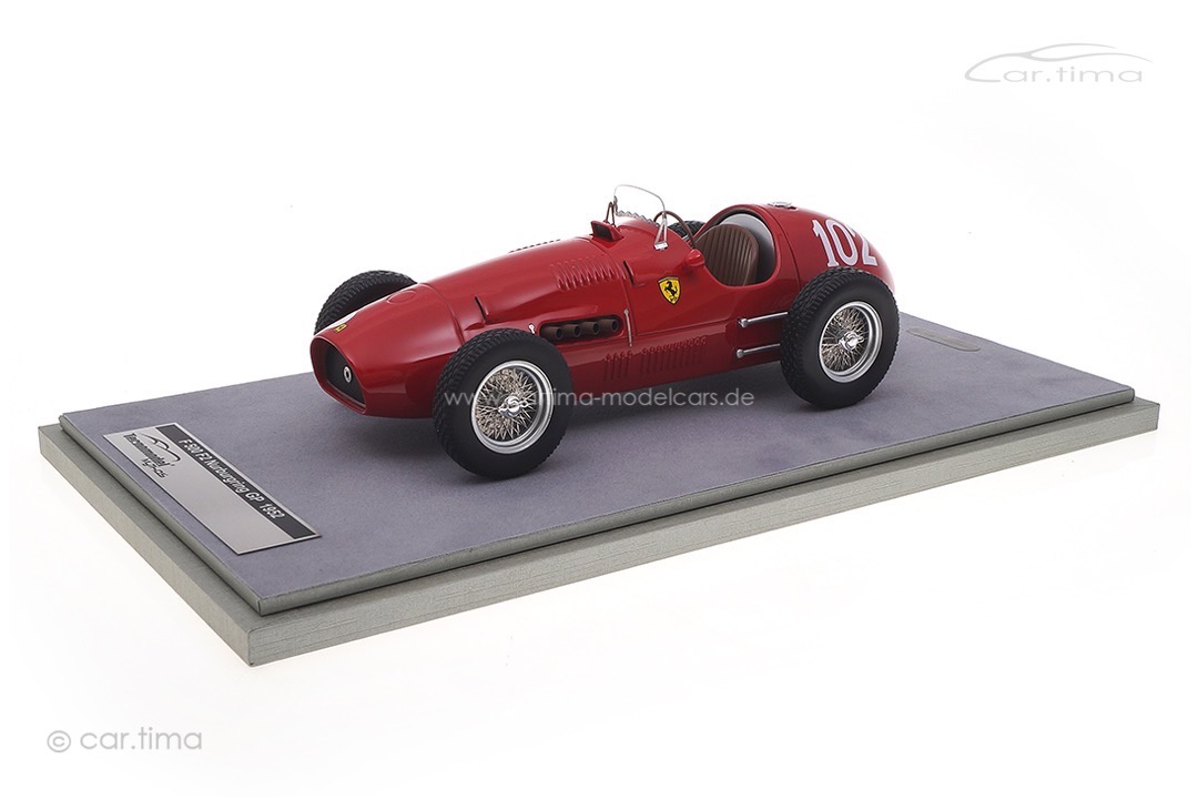 Ferrari 500 F2 GP Nürburgring 1952 Farina Tecnomodel 1:18 TM18-66E Ferrari 500 F2 GP Nürburgring 1952 Farina Tecnomodel 1:18 TM18-66E