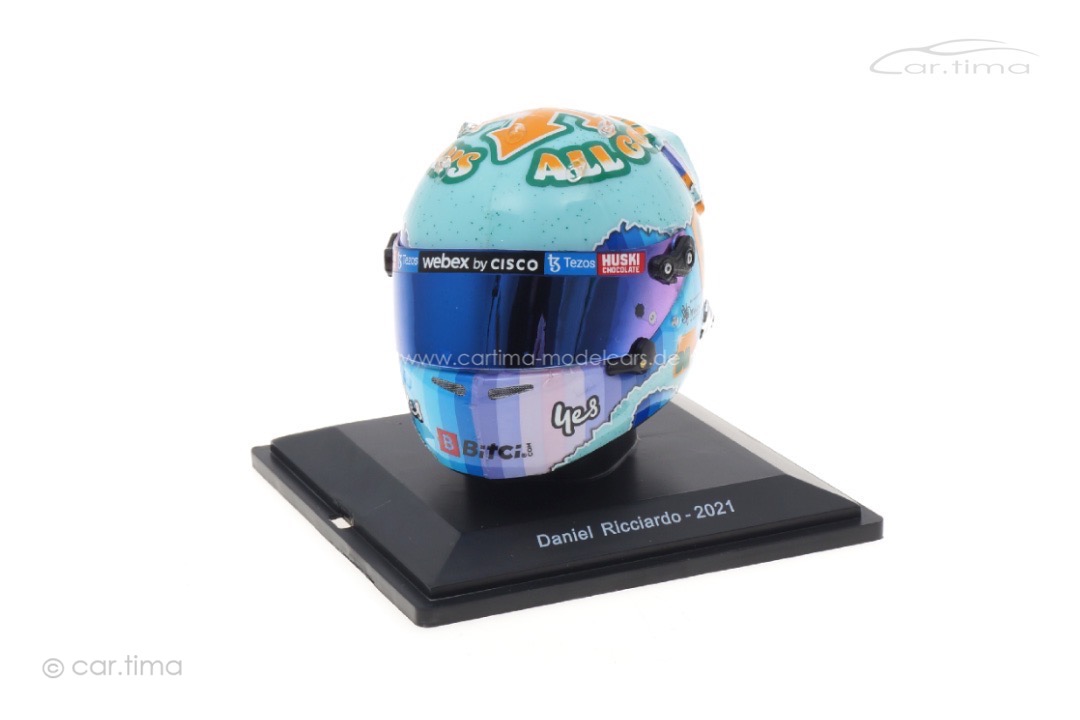 Helm/Helmet Daniel Ricciardo McLaren 2021 Spark 1:5 5HF055