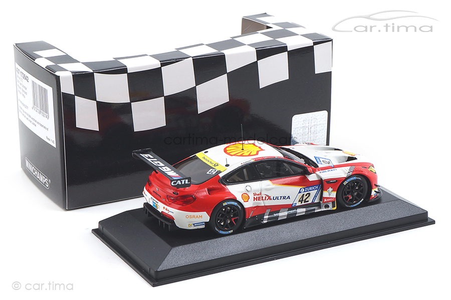 BMW M6 GT3 24h Nürburgring 2017 Wittmann/Blomqvist/Tomczyk Minichamps 1:43 437172642 BMW M6 GT3 24h Nürburgring 2017 Wittmann/Blomqvist/Tomczyk Minichamps 1:43 437172642