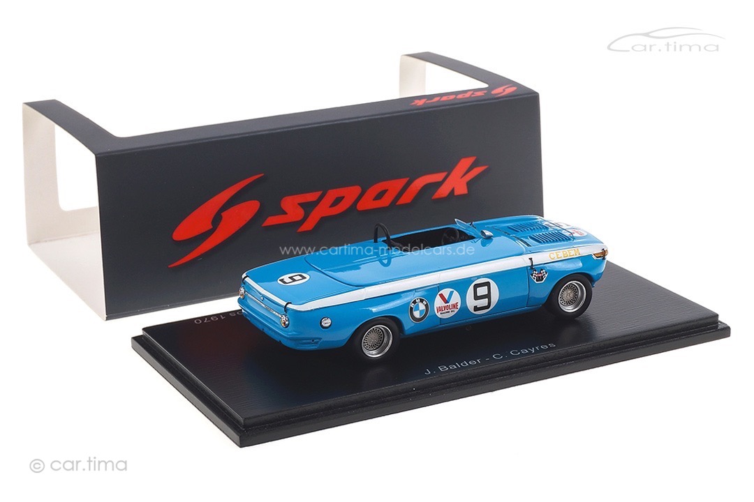BMW 2002 Esquife Vodoar Winner Interlagos 1970 Balder/Cayres Spark 1:43 S2813 BMW 2002 Esquife Vodoar Winner Interlagos 1970 Balder/Cayres Spark 1:43 S2813