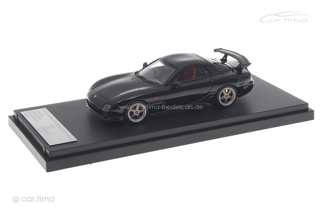 Mazda RX-7 (FD3S) Mazda Speed A-spec GT-wing Brilliant black Mark43 1:43 PM4367CBK