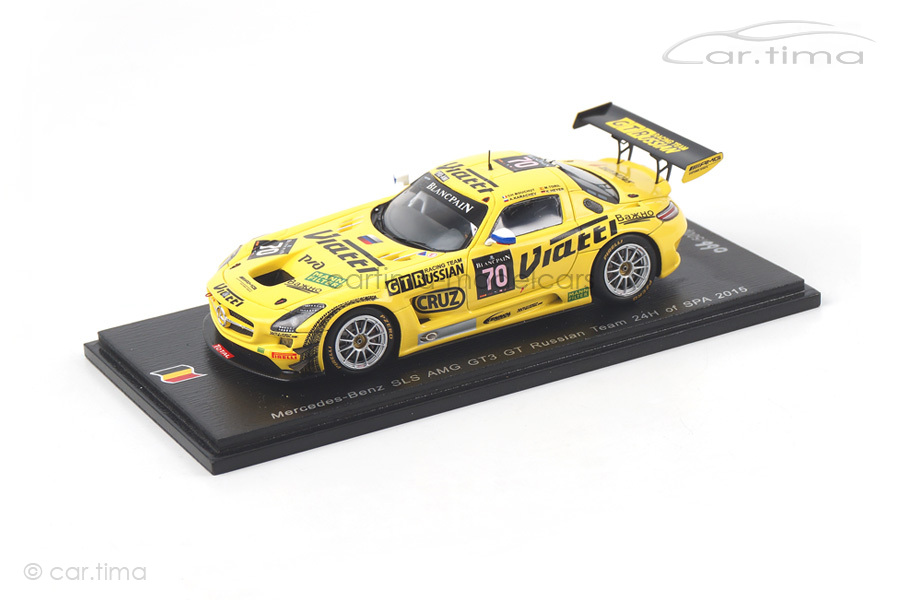 Mercedes-Benz SLS AMG GT3 24h Spa 2015 Bouchut/Heyer/Karachev/Toril Spark 1:43 SB114 Mercedes-Benz SLS AMG GT3 24h Spa 2015 Bouchut/Heyer/Karachev/Toril Spark 1:43 SB114