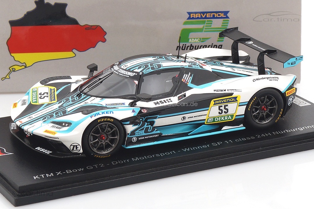 KTM X-Bow GT2 Winner SP11 24h Nürburgring 2024 Dörr/Gebhardt/Hofer/Vettel Spark 1:43 SG951