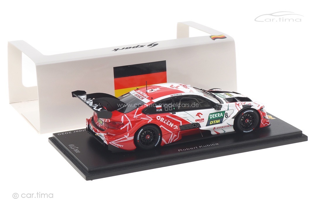 BMW M4 DTM Zolder 2020 Robert Kubica Spark 1:43 SG660 BMW M4 DTM Zolder 2020 Robert Kubica Spark 1:43 SG660