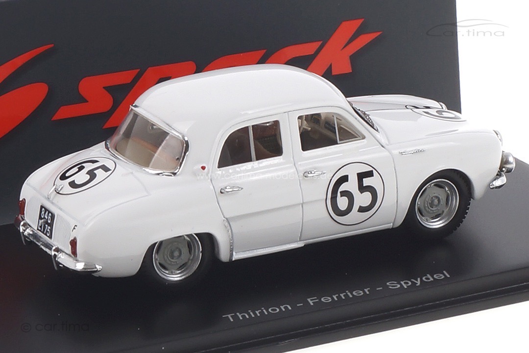 Renault Dauphine 12h Sebring 1957 Ferrier/Spydel/Thirion Spark 1:43 S5219 Renault Dauphine 12h Sebring 1957 Ferrier/Spydel/Thirion Spark 1:43 S5219