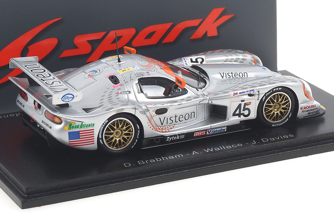 Panoz Esperante GTR-1 24h Le Mans 1998 Brabham/Davies/Wallace Spark 1:43 S5028 Panoz Esperante GTR-1 24h Le Mans 1998 Brabham/Davies/Wallace Spark 1:43 S5028