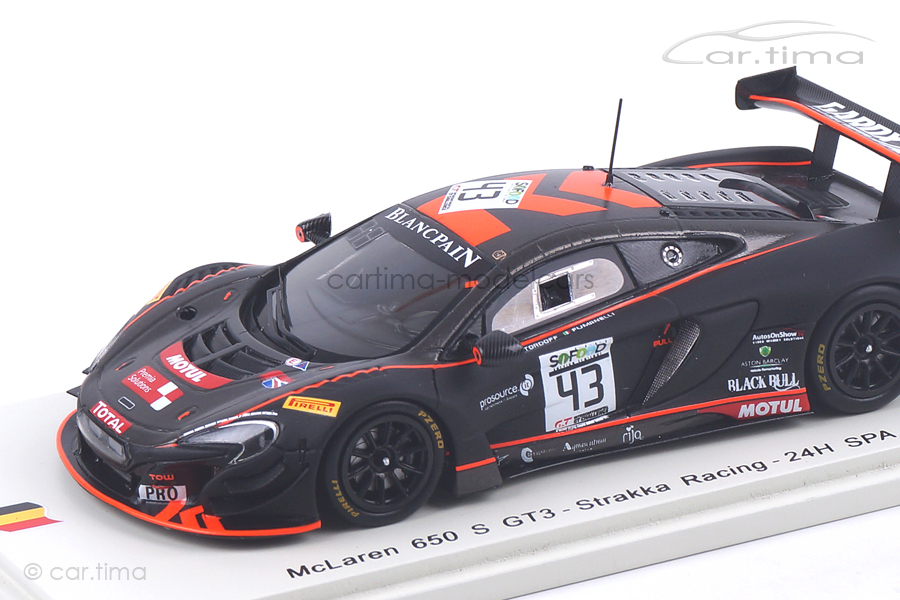 McLaren 650 S GT3 24h Spa 2017 Fumanelli/Kane/Tordoff Spark 1:43 SB158 McLaren 650 S GT3 24h Spa 2017 Fumanelli/Kane/Tordoff Spark 1:43 SB158