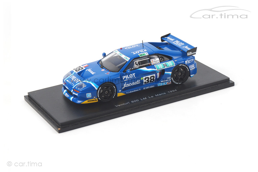 Venturi 600 LM 24h Le Mans 1994 Ferte/Grouillard/Neugarten Spark 1:43 S2281 Venturi 600 LM 24h Le Mans 1994 Ferte/Grouillard/Neugarten Spark 1:43 S2281