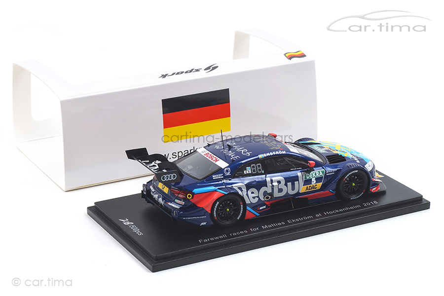 Audi RS5 DTM Farewell races for Mattias Ekström at Hockenheim 2018 Spark 1:43 SG430