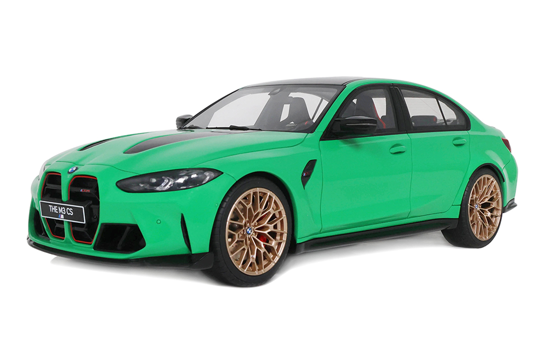 BMW M3 CS (2023) Signalgrün GT Spirit 1:18 GT976