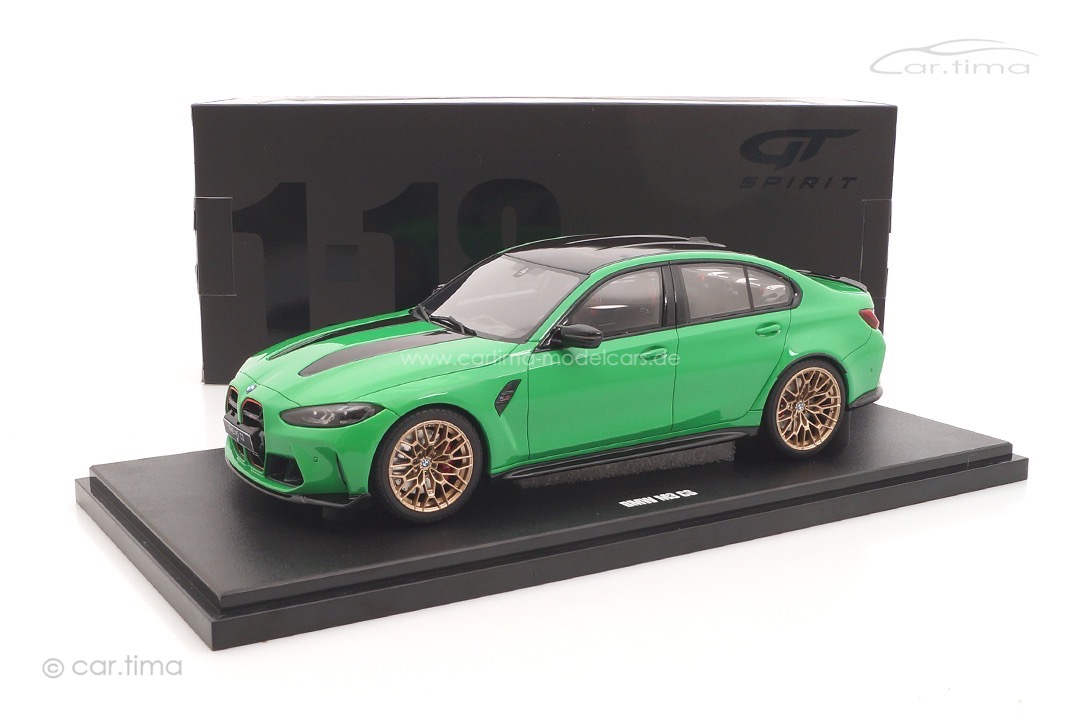 BMW M3 CS (2023) Signalgrün GT Spirit 1:18 GT976