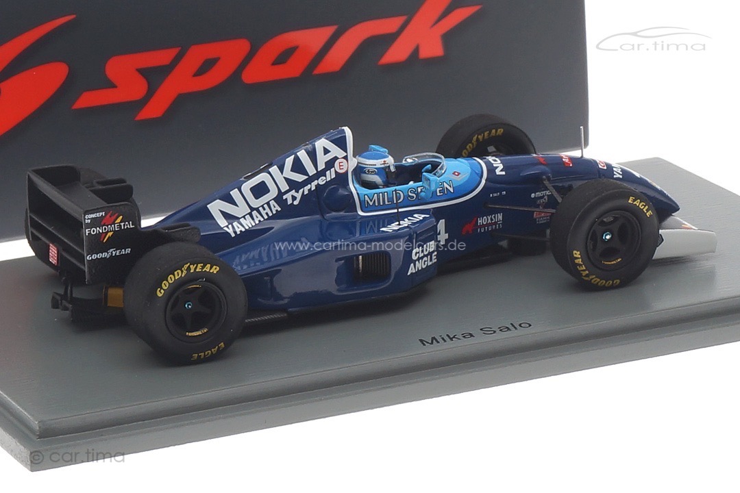 Tyrrell 023 GP Brasilien 1995 Mika Salo Spark 1:43 S6974 Tyrrell 023 GP Brasilien 1995 Mika Salo Spark 1:43 S6974
