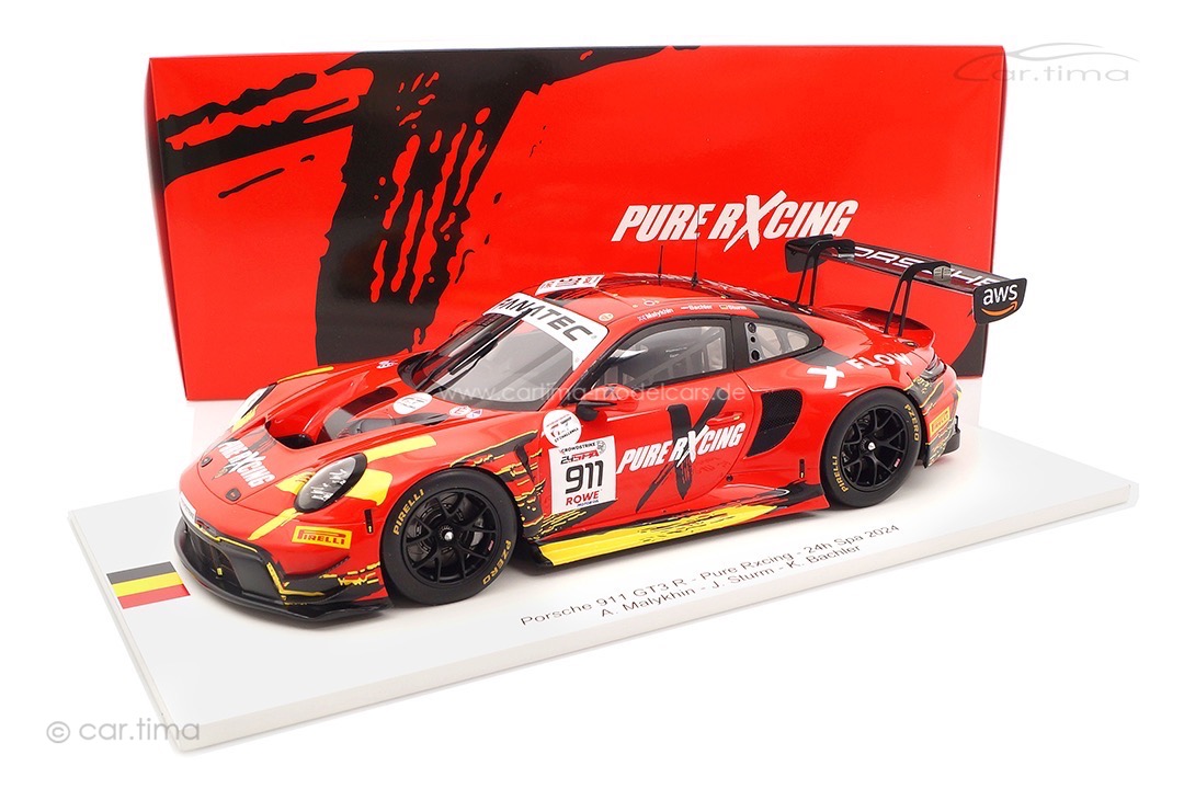 Porsche 911 GT3 R 24h Spa 2024 Pure Rxcing Team Spark 1:18 FF052