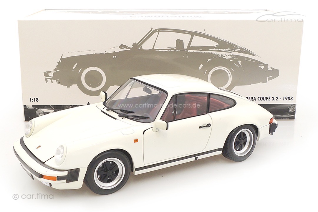Porsche 911 3.2 Carrera Grandprix-weiß Minichamps 1:18 100063024