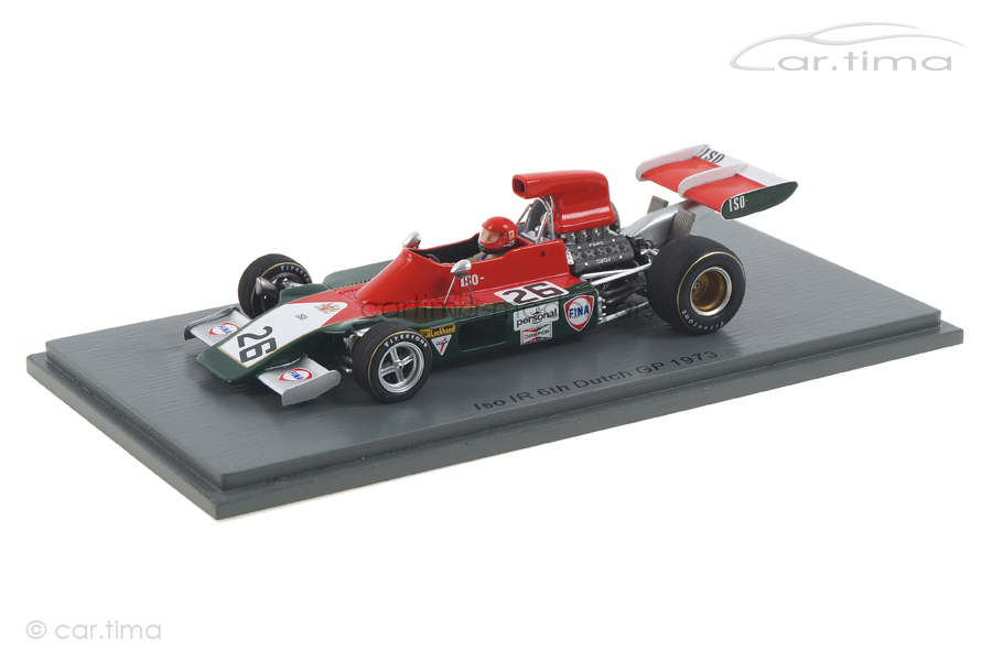 Iso IR GP Niederlande 1973 Gijs van Lennep Spark 1:43 S7573 Iso IR GP Niederlande 1973 Gijs van Lennep Spark 1:43 S7573