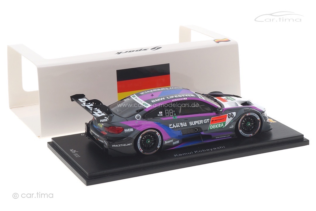 BMW M4 DTM Super GT x DTM Dream Race Fuji 2019 Kamui Kobayashi Spark 1:43 SG643 BMW M4 DTM Super GT x DTM Dream Race Fuji 2019 Kamui Kobayashi Spark 1:43 SG643