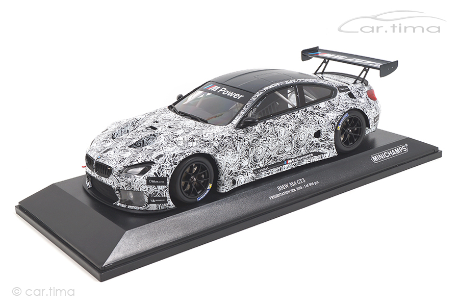 BMW M6 GT3 Presentation Spa 2015 Minichamps 1:18 155152699 BMW M6 GT3 Presentation Spa 2015 Minichamps 1:18 155152699