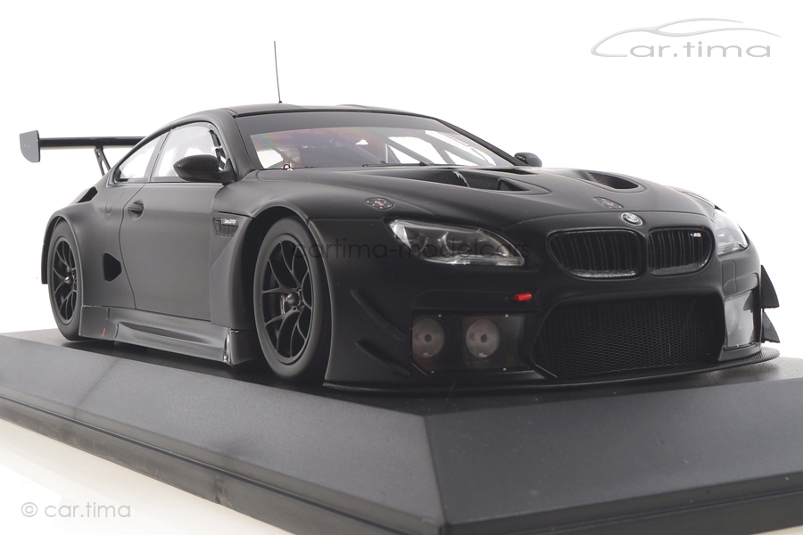 BMW M6 GT3 2016 Plain Body Version schwarz matt Minichamps 1:18 155162610 BMW M6 GT3 2016 Plain Body Version schwarz matt Minichamps 1:18 155162610