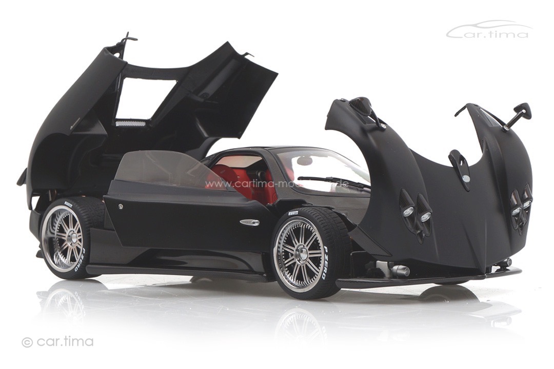 Pagani Zonda F 2005 2015 Matt Black Almost Real 1:18 850403001