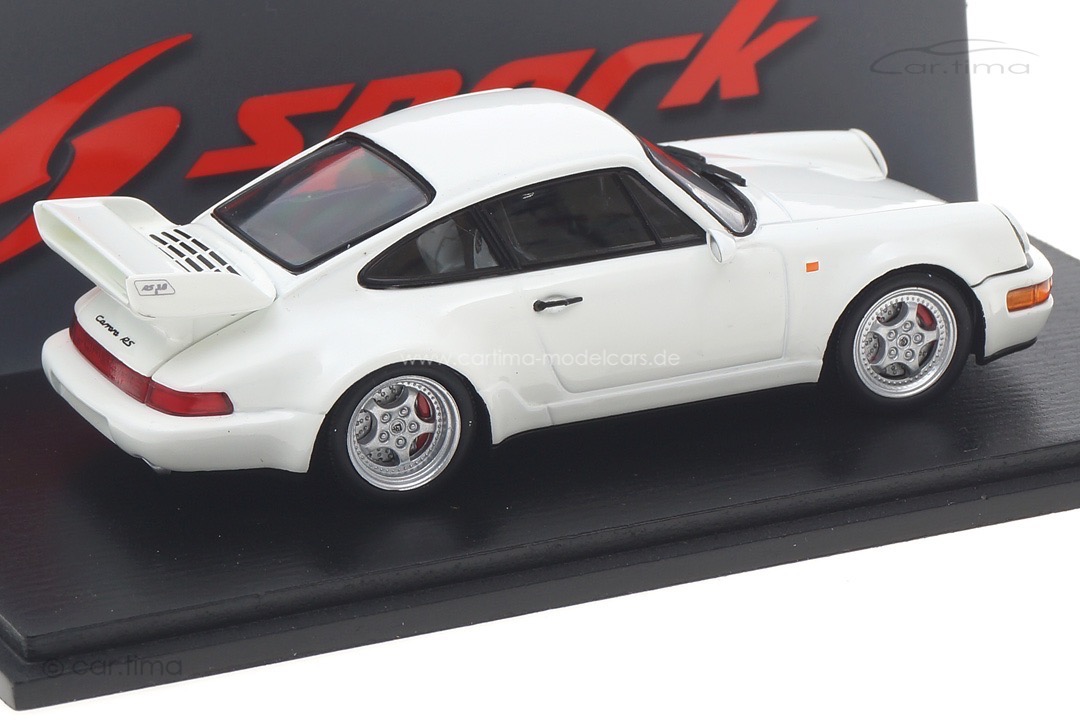 Porsche 911 (964) Carrera RS 3.8 weiß Spark 1:43 SDC015