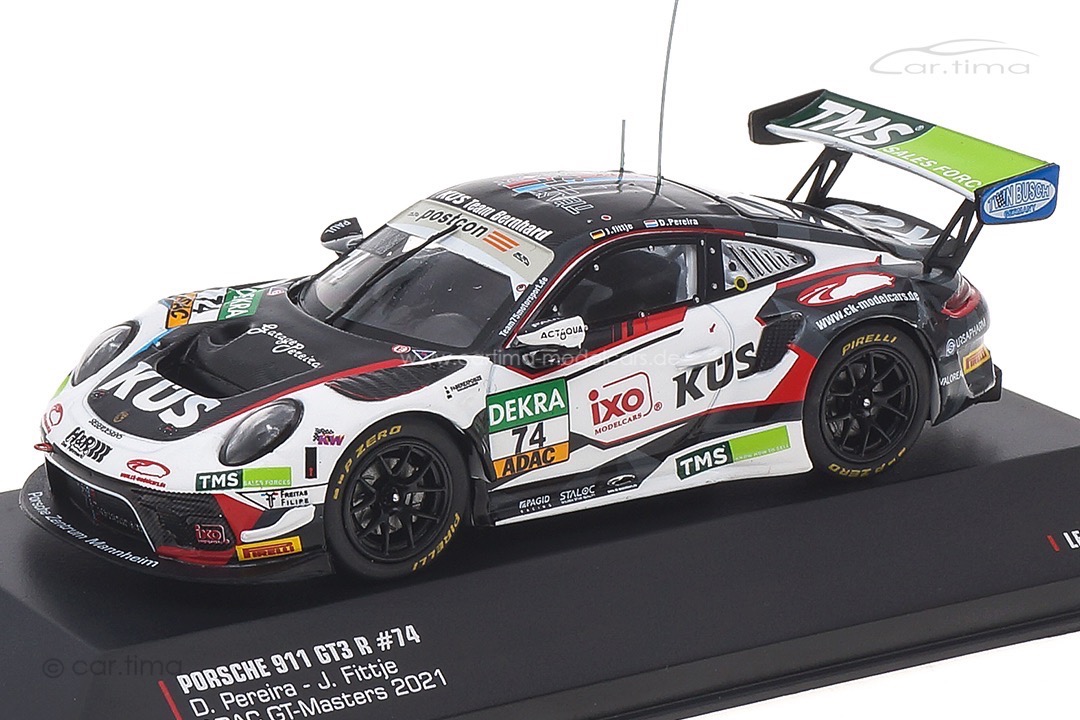 Porsche 911 GT3 R GT Masters 2021 KÜS Team75 Bernhard Fittje/Pereira IXO 1:43 LEGT43034