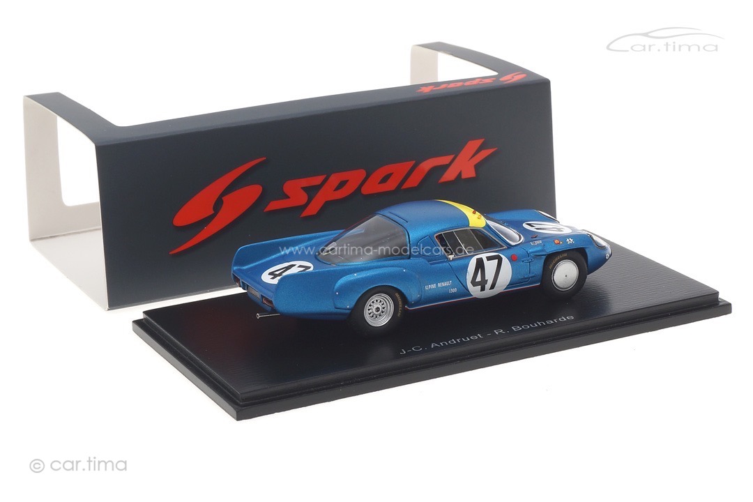 Alpine A210 24h Le Mans 1967 Andruet/Bouharde Spark 1:43 S5688 Alpine A210 24h Le Mans 1967 Andruet/Bouharde Spark 1:43 S5688