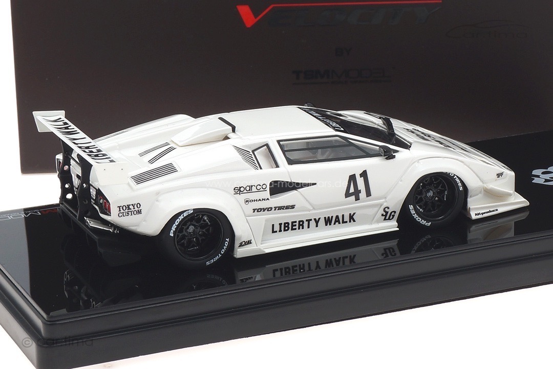 Lamborghini Countach LB Works Tokyo Auto Salon TSM 1:43 TSMV0024 Lamborghini Countach LB Works Tokyo Auto Salon TSM 1:43 TSMV0024