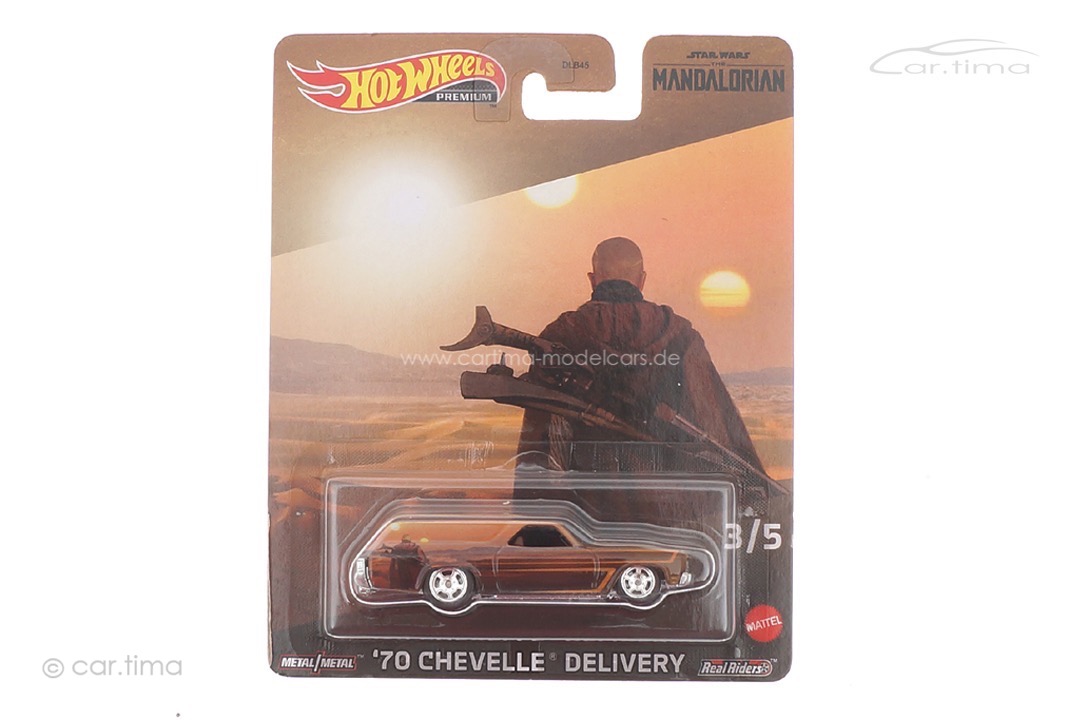 Star Wars Premium 5 Car-Set The Mandalorian Real Riders Hot Wheels 1:64 DLB45-979T