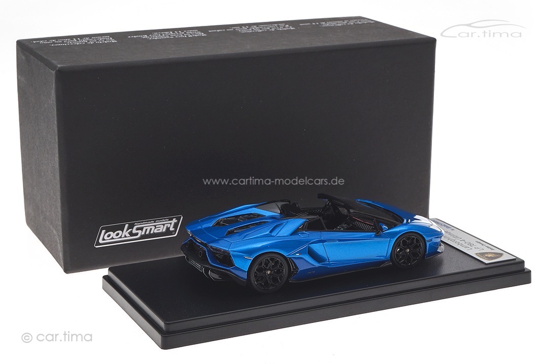 Lamborghini Aventador Ultimae Roadster Blu Tawaret Looksmart 1:43 LS532A Lamborghini Aventador Ultimae Roadster Blu Tawaret Looksmart 1:43 LS532A