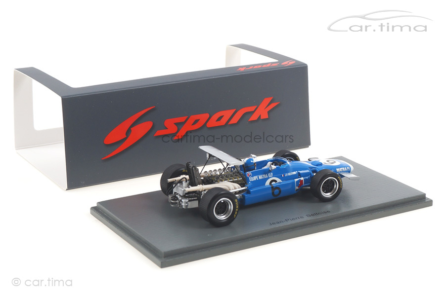 Matra MS11 GP Belgien 1972 Jean-Pierre Beltoise Spark 1:43 S7185 Matra MS11 GP Belgien 1972 Jean-Pierre Beltoise Spark 1:43 S7185