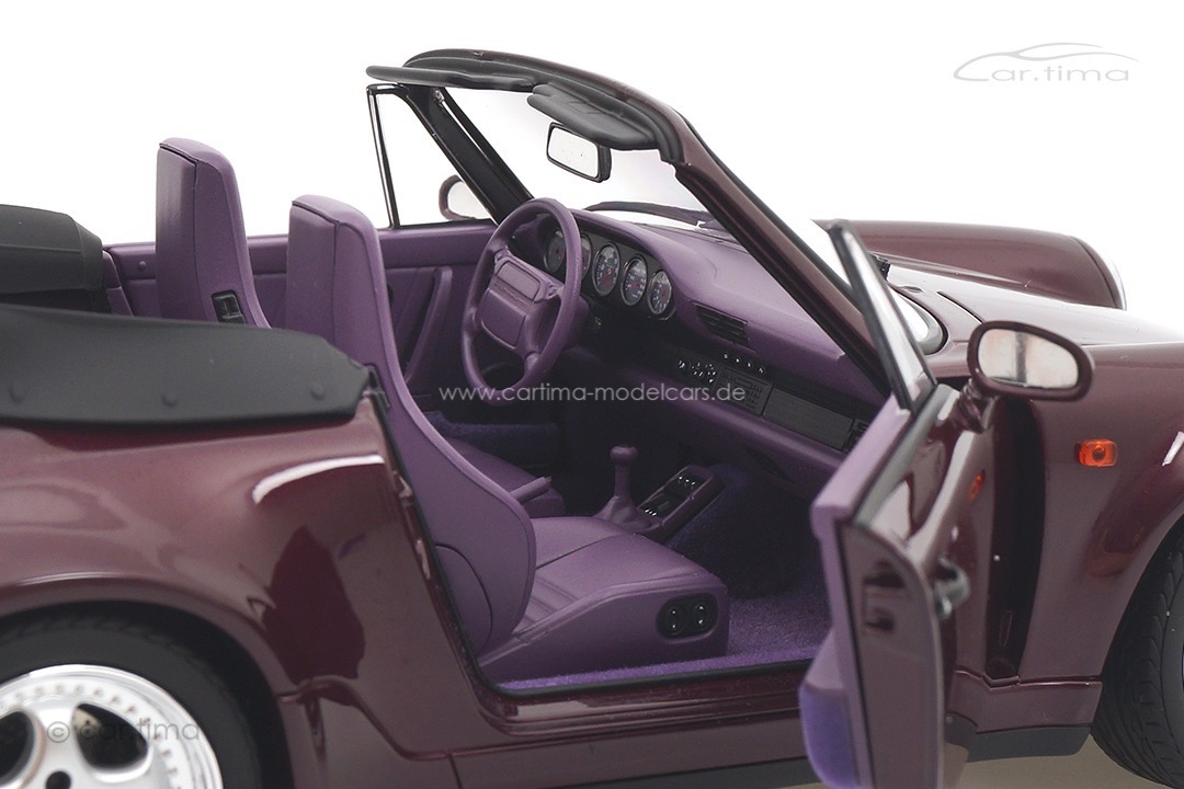 Porsche 911 (964) Turbolook Cabriolet Amethyst met. Norev 1:18 187141