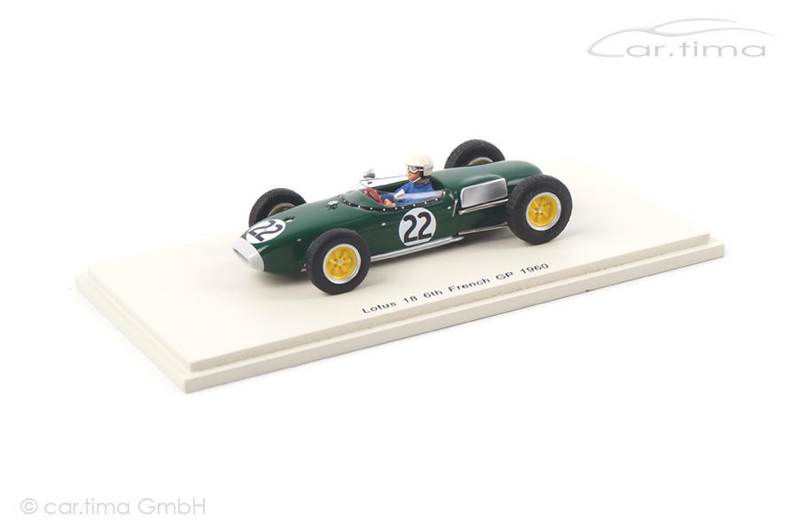 Lotus 18 GP Frankreich 1960 Ron Flockhart Spark 1:43 S1823