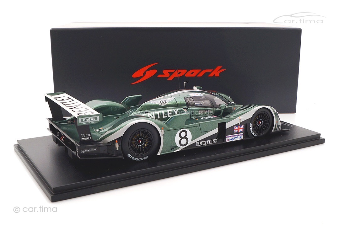 Bentley EXP Speed 8 24h Le Mans 2003 Blundell/Brabham/Herbert Spark 1:18 18S837