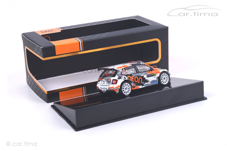 Skoda Fabia R5 Rallye Monte Carlo 2018 Burri/Levratti IXO 1:43 RAM667 Skoda Fabia R5 Rallye Monte Carlo 2018 Burri/Levratti IXO 1:43 RAM667