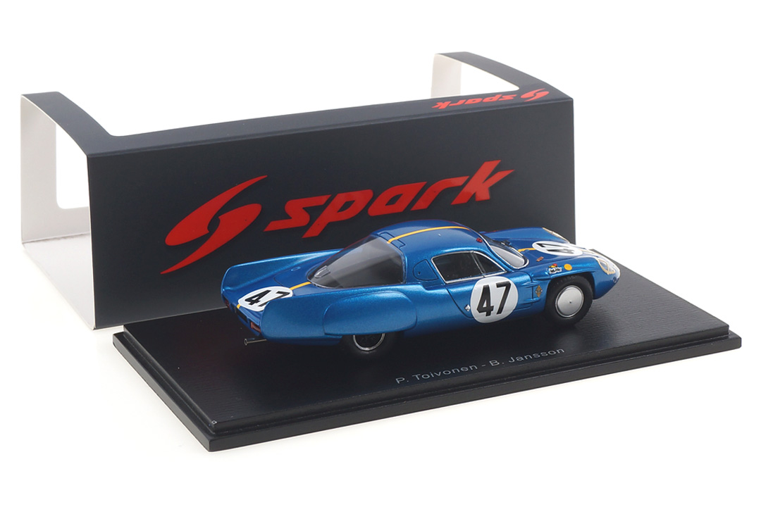 Alpine A210 24h Le Mans 1966 Toivonen/Jansson Spark 1:43 S5476 Alpine A210 24h Le Mans 1966 Toivonen/Jansson Spark 1:43 S5476