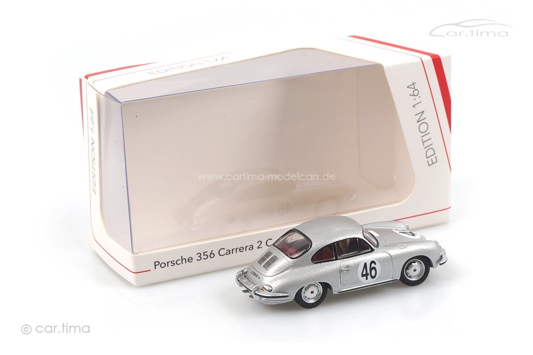 Porsche 356 Coupé #46 silber Schuco 1:64 452032000